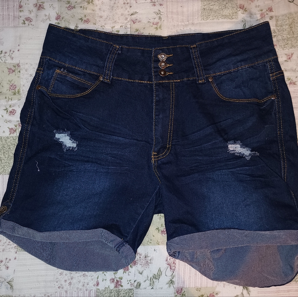 Dark blue Jean shorts